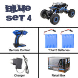 Lynrc RC Car 4WD 2.4GHz Rock Crawlers Rally climbing Car 4x4 Double Motors Bigfoot Car Remote Control Model Off-Road Vehicle Toy