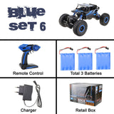 Lynrc RC Car 4WD 2.4GHz Rock Crawlers Rally climbing Car 4x4 Double Motors Bigfoot Car Remote Control Model Off-Road Vehicle Toy
