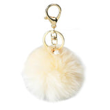 Gussy Life wholesale fashion Hot Rabbit Fur Ball Keychain Bag Plush Car Key Ring Pendant gift Chaveiro Dec622