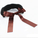 1 PC Fashion Women Magic Tools Foam Sponge Device Quick Messy Donut Bun Hairstyle Girl Hair Bows Band Accessories Silk Headband