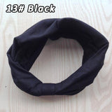 2017 New variety of wear method Cotton Elastic Sports Wide women Headbands for women hair accessories turban headband headwear