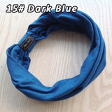 2017 New variety of wear method Cotton Elastic Sports Wide women Headbands for women hair accessories turban headband headwear