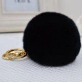 2016 New 16 ColorS trinket Keychain Pompons Keychains Fur Keychain Fluffy Key Chains For Cars Keyrings Trinkets Pom Pom Keychain